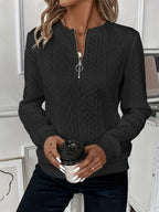 Pauline - Elegant Sweater with Zip