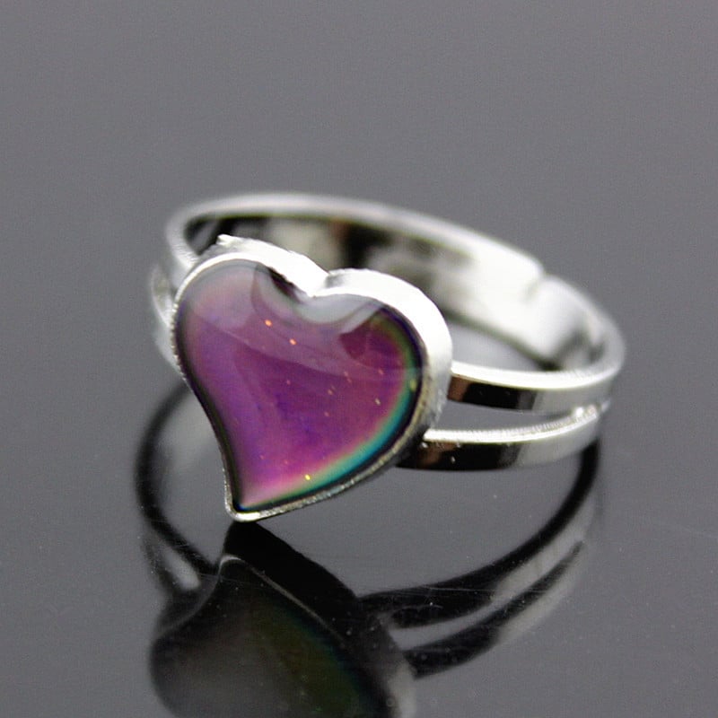 Elena | Heart-shaped Thermochromic Ring