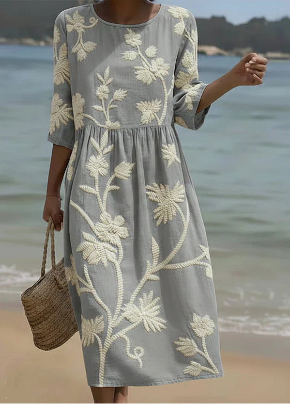 Sydney - Elegant Floral Dress
