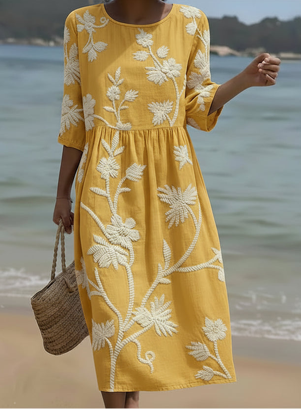 Lauren - Elegant Floral Dress