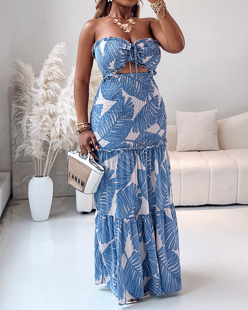 Lunea Mode® | Isla Sunset Maxi Dress