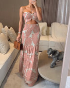 Lunea Mode® | Isla Sunset Maxi Dress