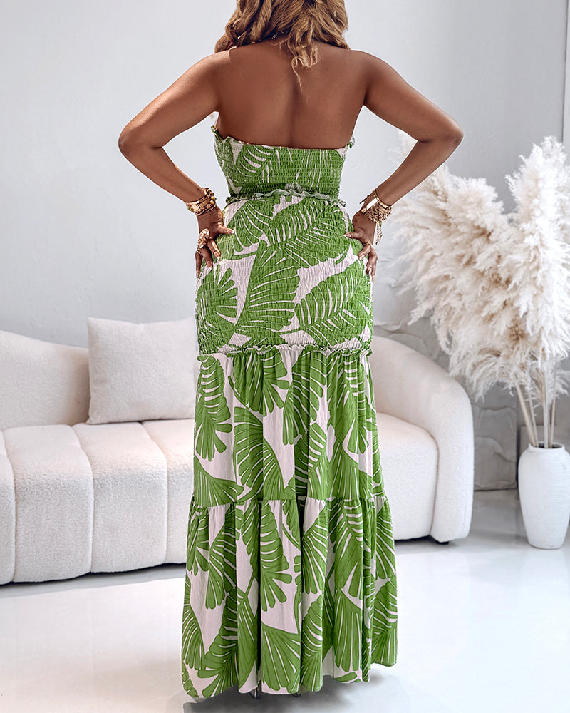Lunea Mode® | Isla Sunset Maxi Dress