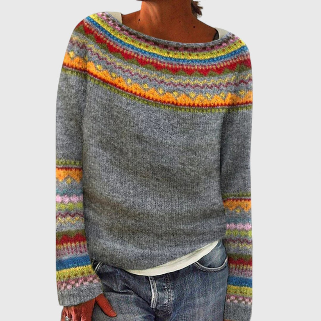Emily - Comfortable Retro Sweater