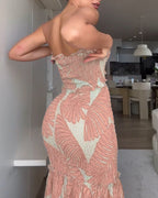 Lunea Mode® | Isla Sunset Maxi Dress