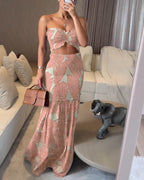 Lunea Mode® | Isla Sunset Maxi Dress