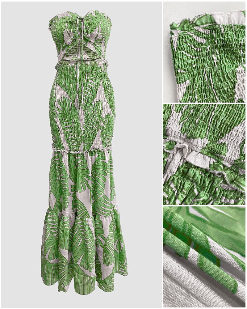 Lunea Mode® | Isla Sunset Maxi Dress