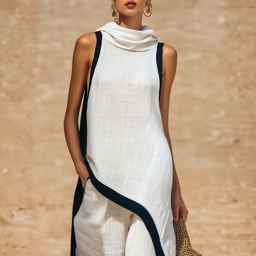 LEONORA | Elegantne linane komplekt