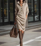 Carmen | Warm Knit Dress, Elegant and Comfortable