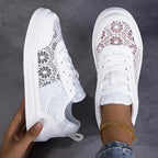 Dentelle | Baskets en Dentelle Florale