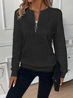 Pauline - Elegant Sweater with Zip