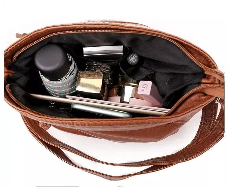 Freya - Leather Shoulder Bag