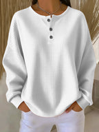 Marjorie | Casual sweatshirt with collar