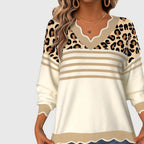 Judith – Confidence Knit Leopard Sweater