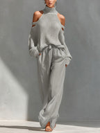 Sarah™ | Knit and Linen Fashion Set