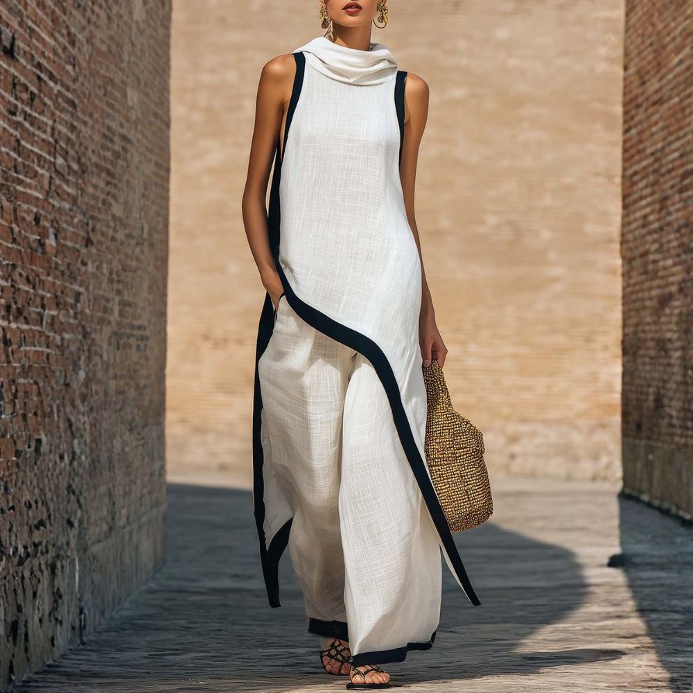 LEONORA | Elegantne linane komplekt