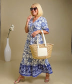 LIA | Elegant Floral Dress with a Breezy Vibe