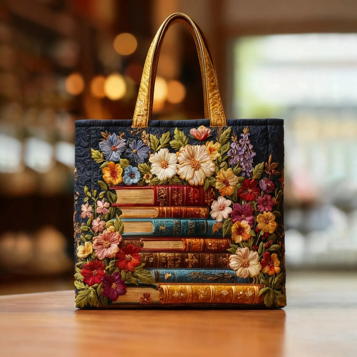 Handmade Floral Print Bag