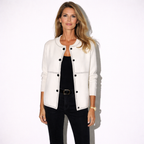 Lunea Mode® | Elaria™ Timeless Button Front Knit Cardigan