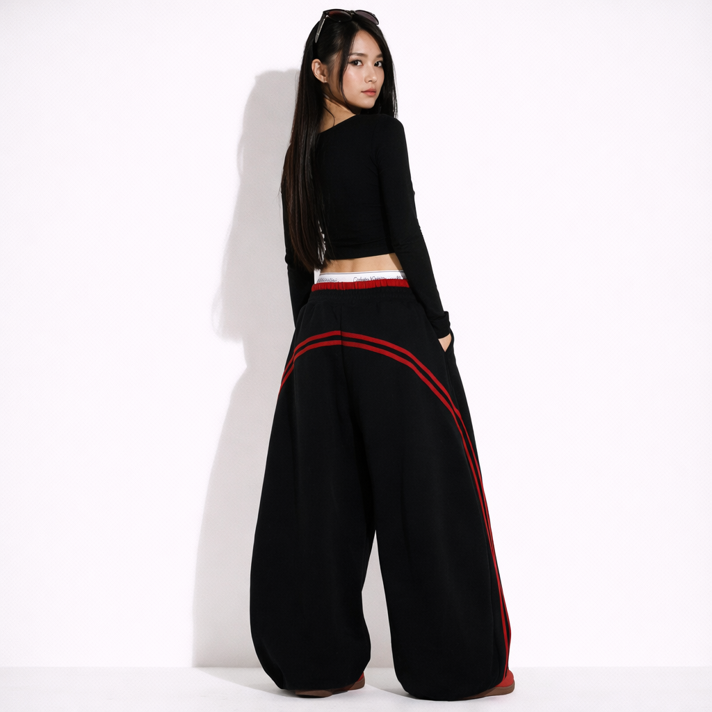 Lunea Mode® | The Retro Baggy Sweat Pants