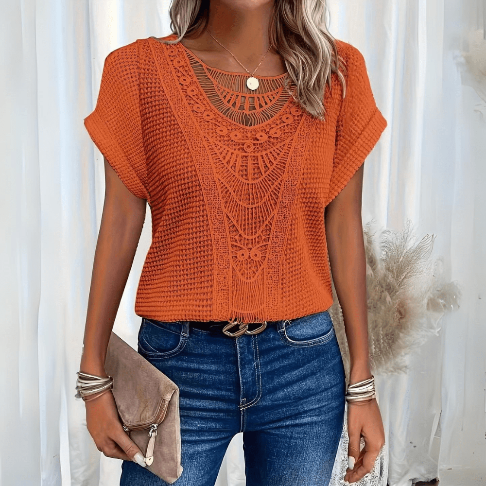 Lunea Mode® | Simone Elegant Ibiza Style Top