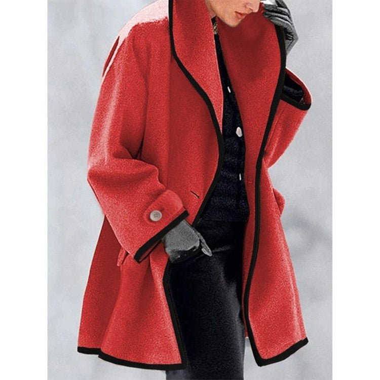 Yumi Wool Blend Long Coat
