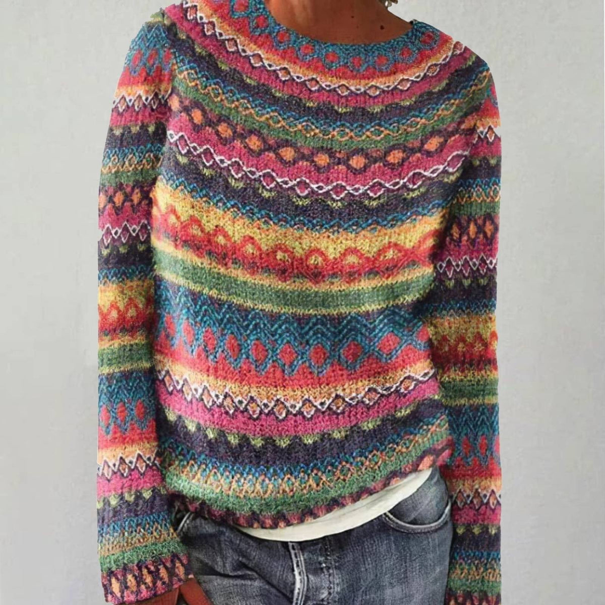 Emma™ - Cozy Retro Jumper