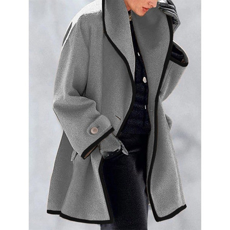 Yumi Wool Blend Long Coat