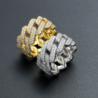 Lucy | Elegant gold & silver rings