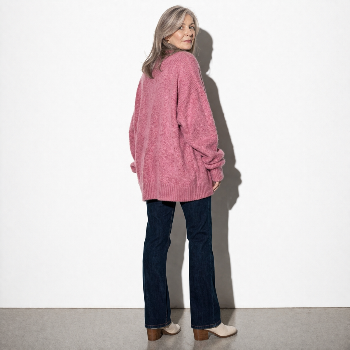 Lunea Mode® | The Soft Grace Oversized Knit Sweater