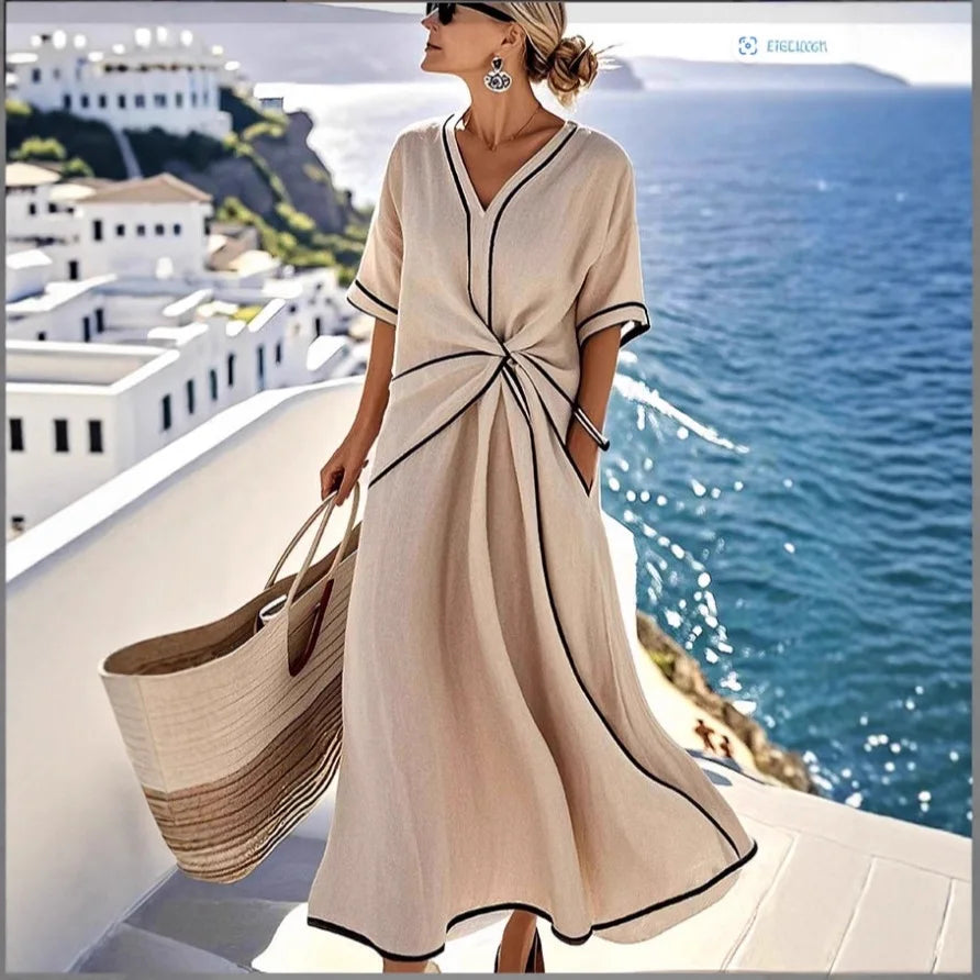 Elise | Coastal Boho Dress