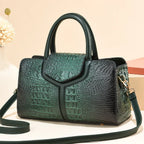 Louvre Croc Handbag