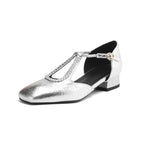 Estelle | Retro Leather Flats
