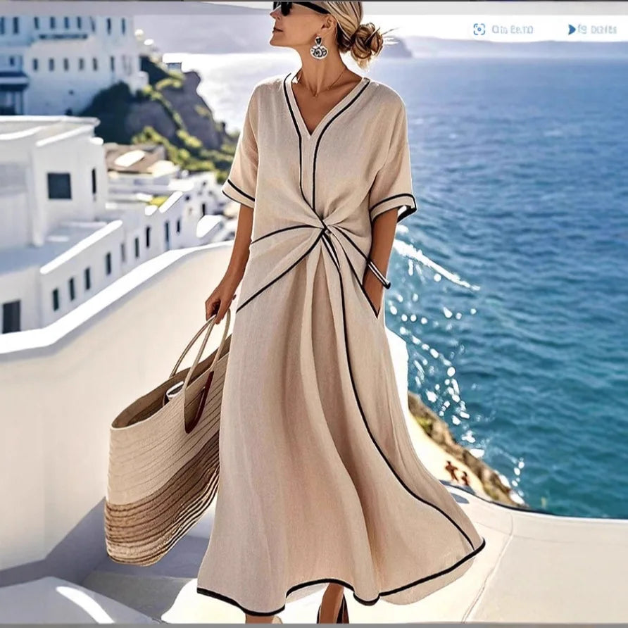 Elise | Coastal Boho Dress