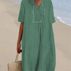 Silvana™ | Relaxed Textured Maxi Dress-
