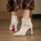 Clarice Ankle Buckle Boot