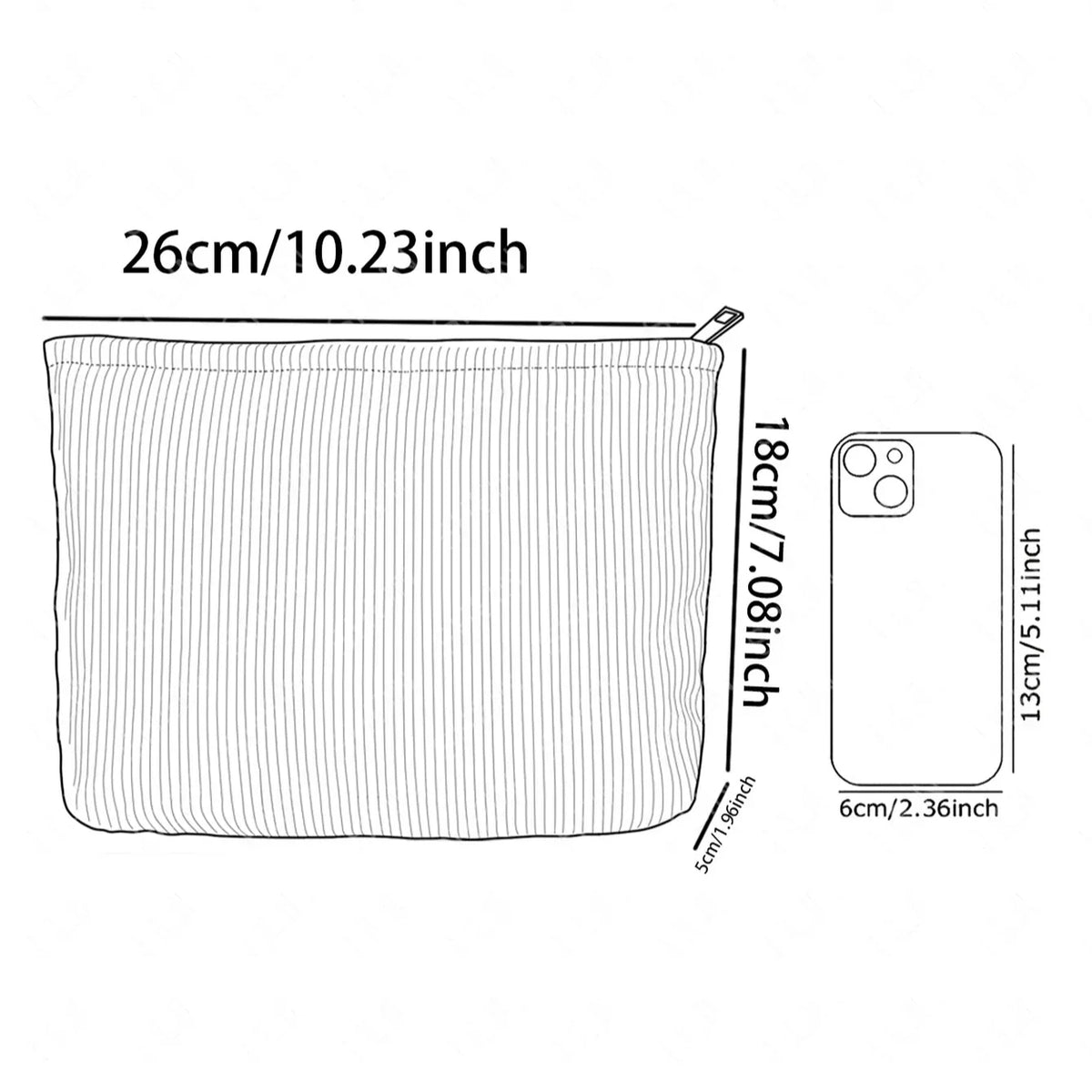 Lip Drip Graffiti Pouch