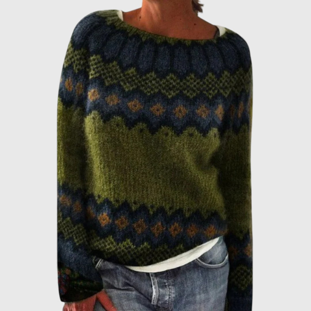 Emily - Comfortable Retro Sweater