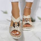 Cecilia | Comfort-Orthopedic Wedge Sandals