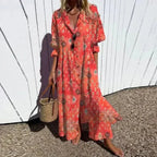 Soleil™ | Breezy Boho Maxi Dress-