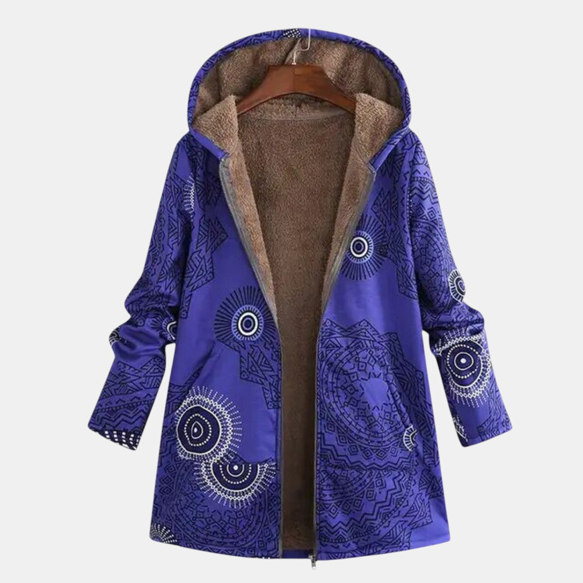 Luna - Midnight Blue Mandala Hoodie