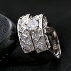 Marina | Cold Wind Zircon Ring Set
