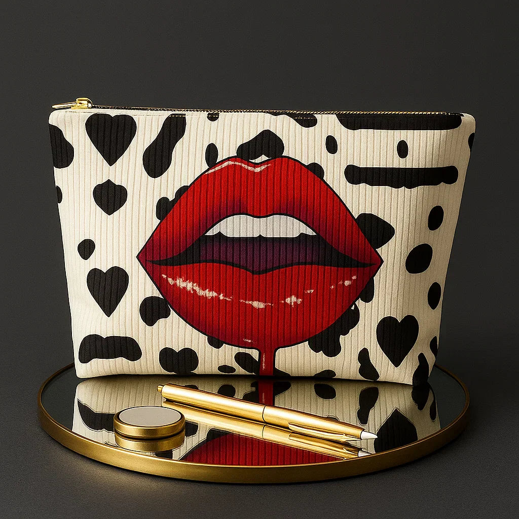 Lip Drip Graffiti Pouch