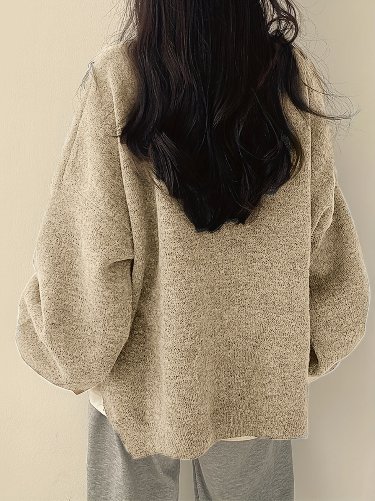 Lunea Mode® | The Soft Grace Oversized Knit Sweater