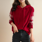 Alana™ | Jacquard Hooded Sweater