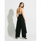 High Waist Loose Ruched Irregular Casual Pants