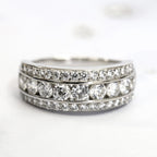 Isabelle | Elegant Silver Stone Ring