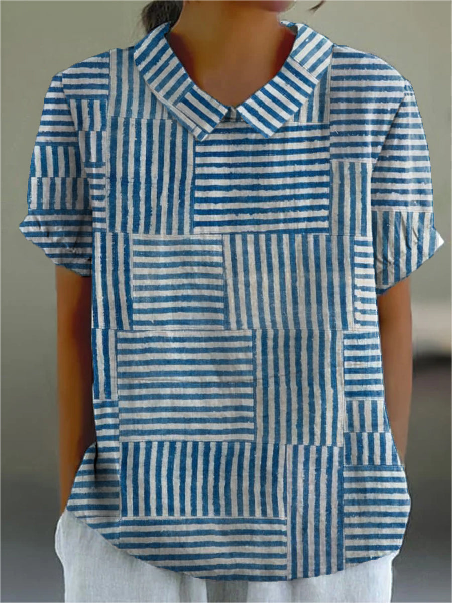 Amelia | Triibuline patchwork-särk