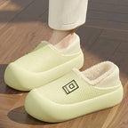 Monica Fleece-Lined Winter Slippers