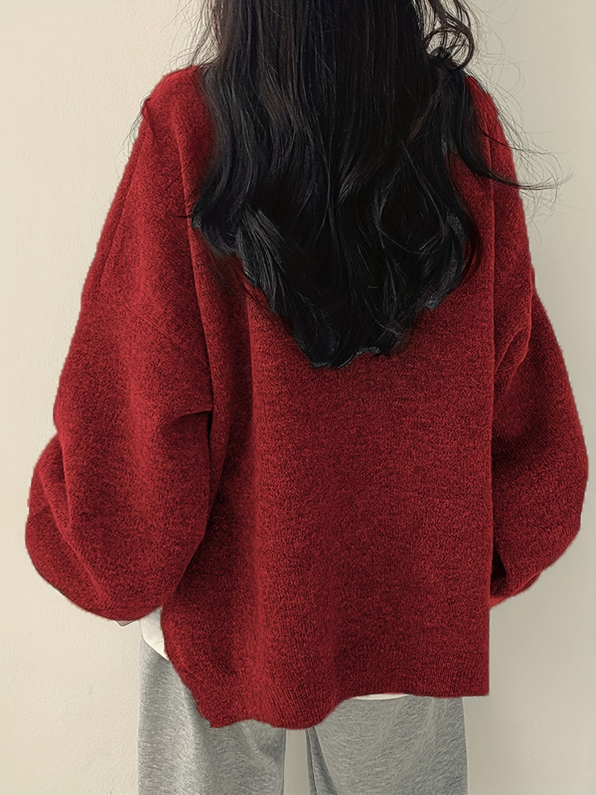 Lunea Mode® | The Soft Grace Oversized Knit Sweater